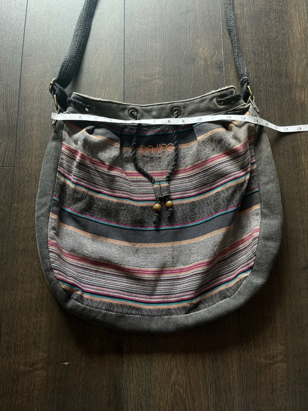Dakine Striped Shoulder Tote Bag
